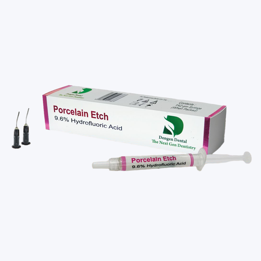 Dengen  Porcelain Etch  9.6% Hydrofluoric Acid-  2gm